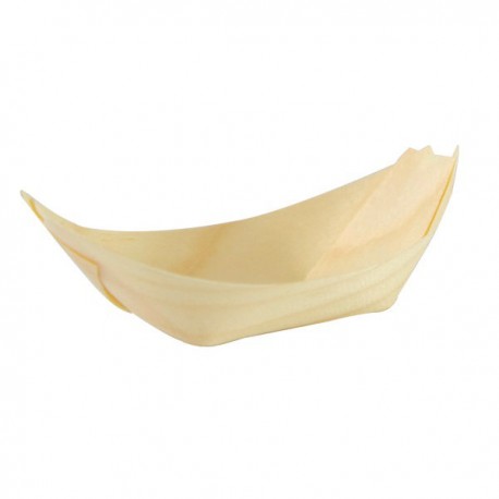 Barquette bateau bois  220 x 105 mm