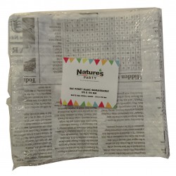 Sac blanc ingraissable pocket impression newspaper 170x170 mm